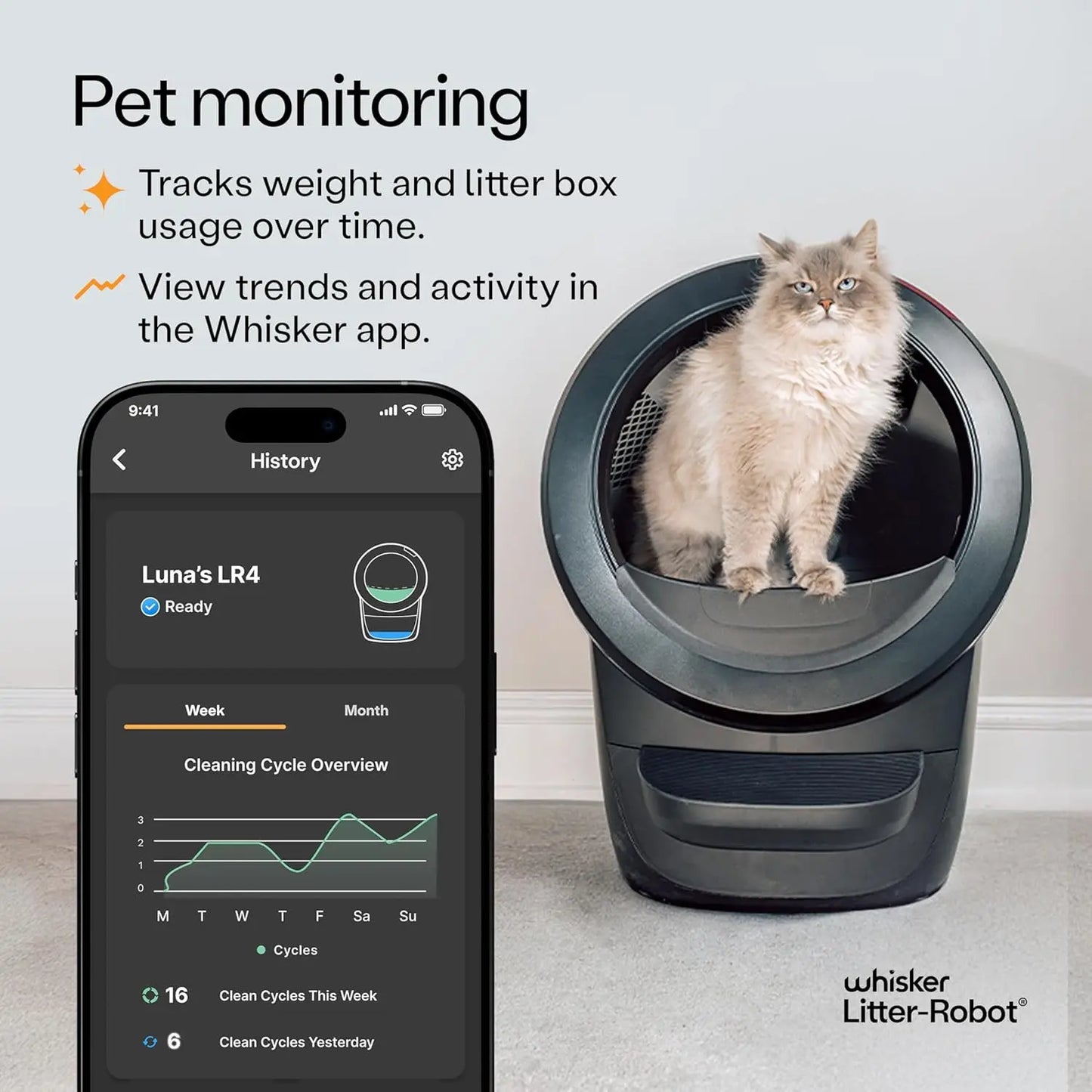 Litter Robot 4 Automatic Self Cleaning Cat Litter Box