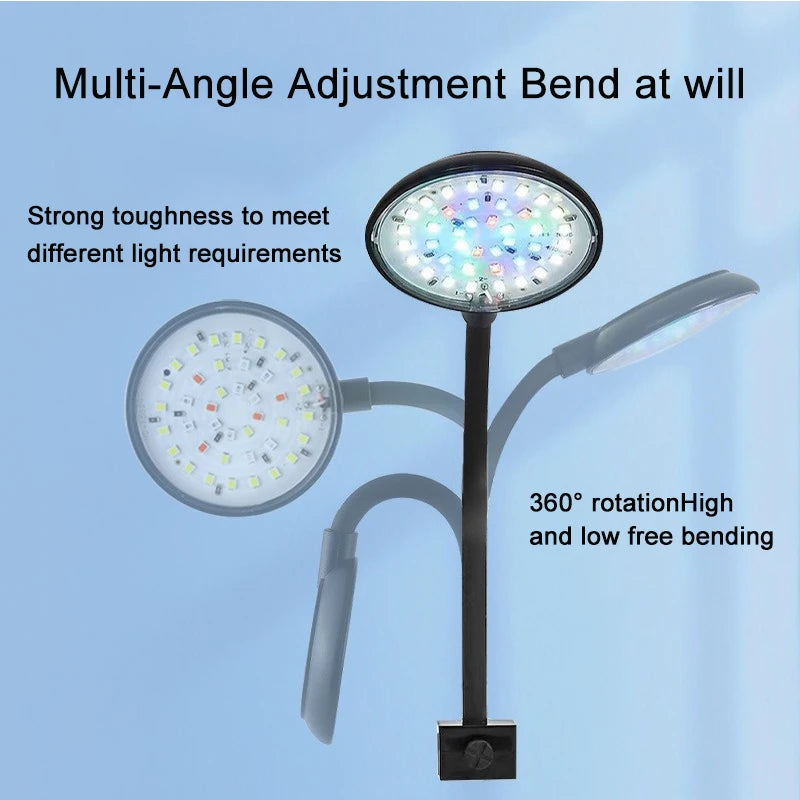 WITZIO Full Spectrum LED Aquarium Light With 360 Degree Rotation