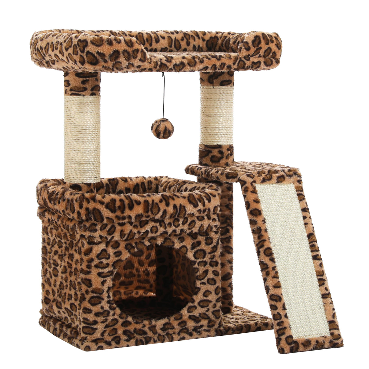PAWZ Road Indoor Cat Tree With Sisal Scratching Posts