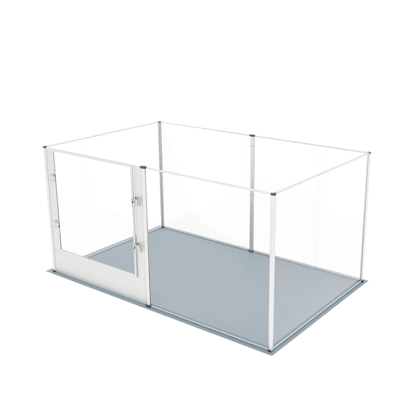 Bingopaw 6 Panel Acrylic Dog Playpen With Waterproof Mat