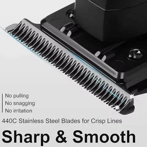 KM-2299 Professional Cordless Hair Clipper 1200mAh USB Rechargeable Haircut Trimmer Salon and Home Electric Hair Clipper