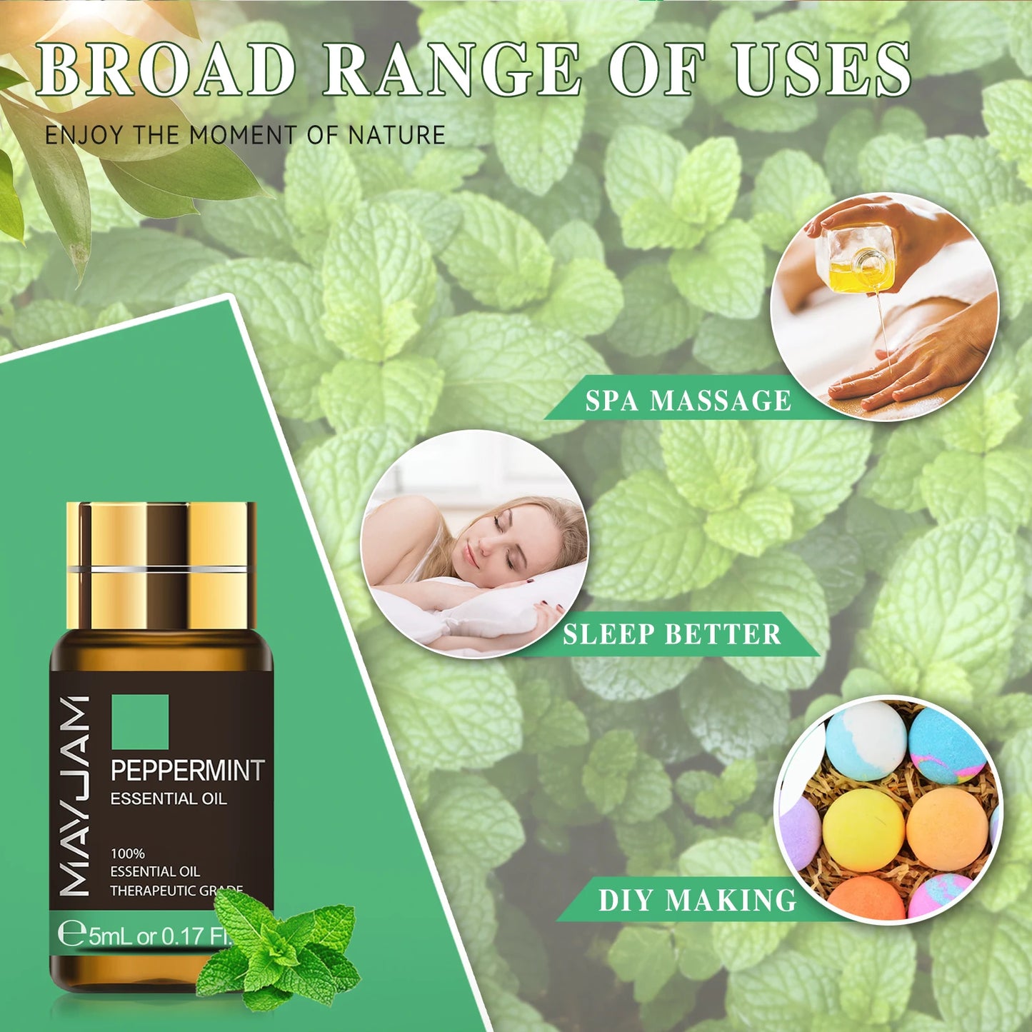 MAYJAM Pure Essential Oils Set For Humidifiers And Aromatherapy