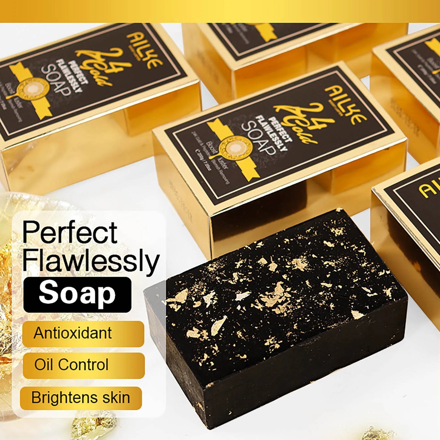 Ailke 24K Premium Facial Cleanser Bar Delivers Intensive Hydration