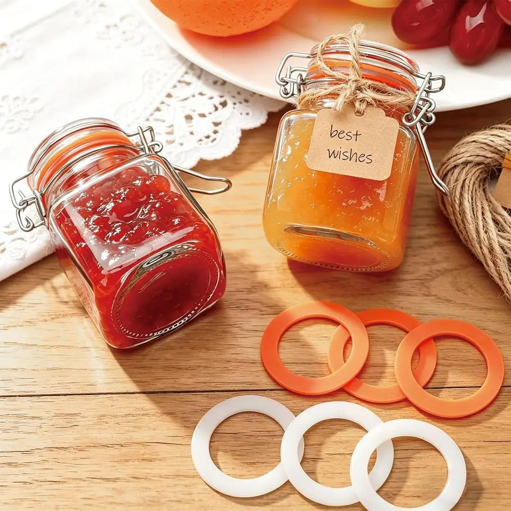 4oz Small Spice Jars with Lids, 15 Pack Airtight Glass Jars, Small Spice Containers Includes Labels & Rubber Gaskets for Kitchen