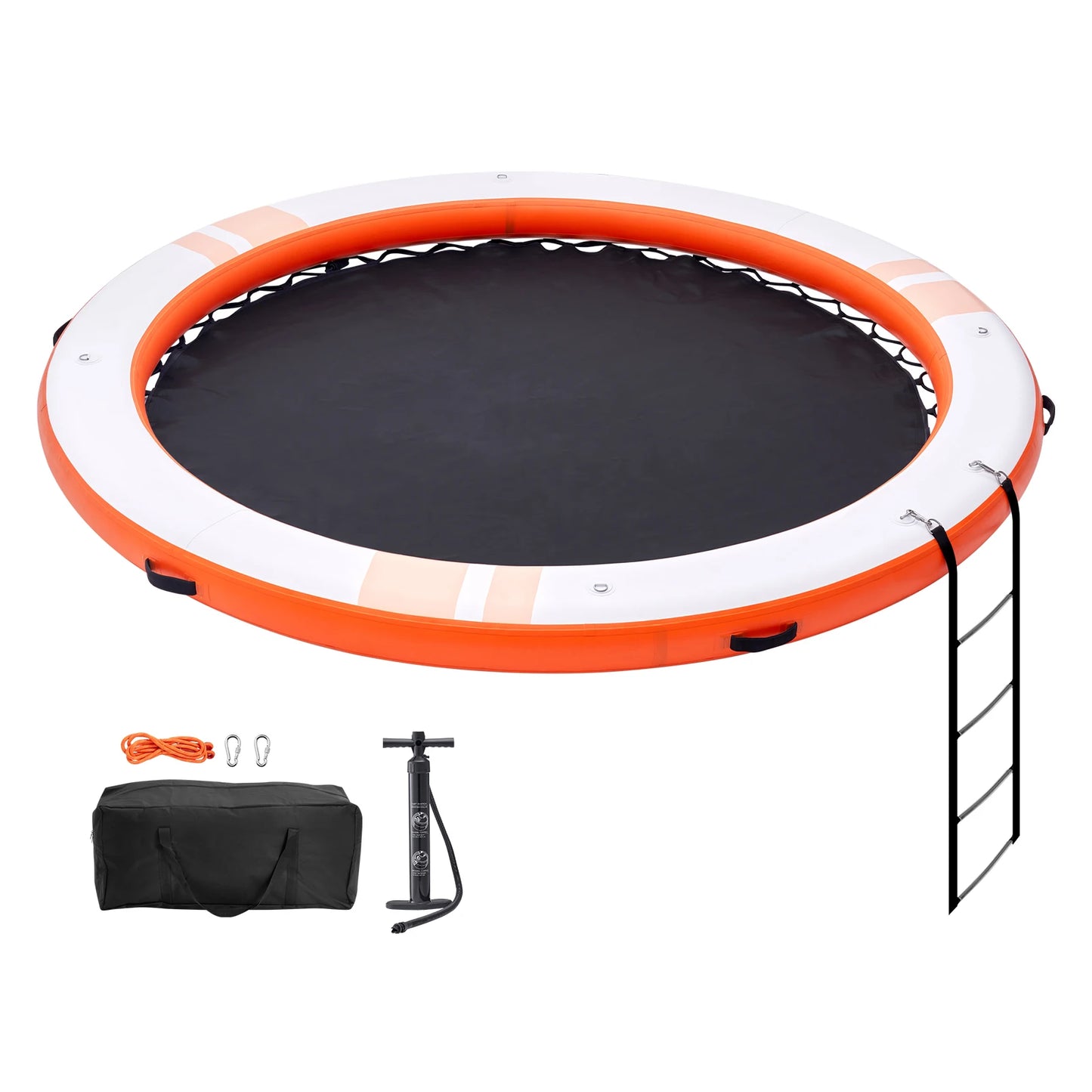 SucceBuy Inflatable Floating Dock Platform For Water Fun