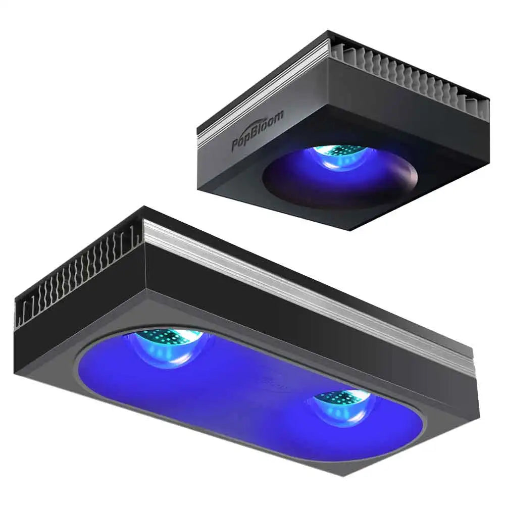 PopBloom RL90 RL180 WiFi Full Spectrum Marine LED light, Saltwater Aquarium Led Lamp for Reef Coral SPS/LPS Marine Aquarium Tank