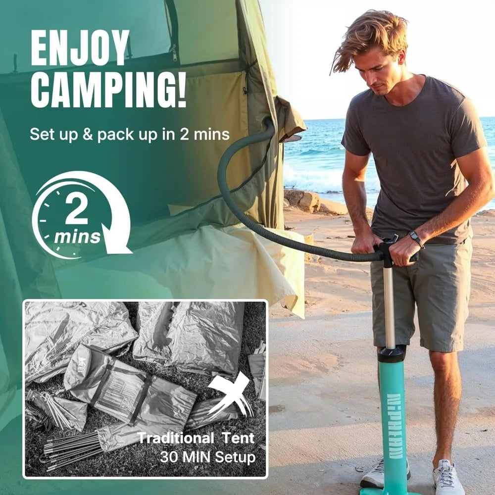 Inflatable Truck Bed Tent for Camping Waterproof and Windproof