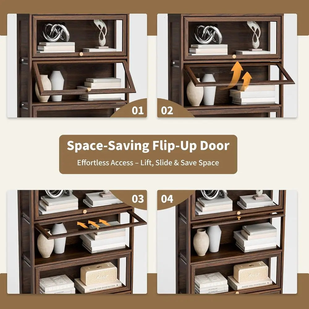 Acrylic Display Cabinet With LED Lighting For Collectibles