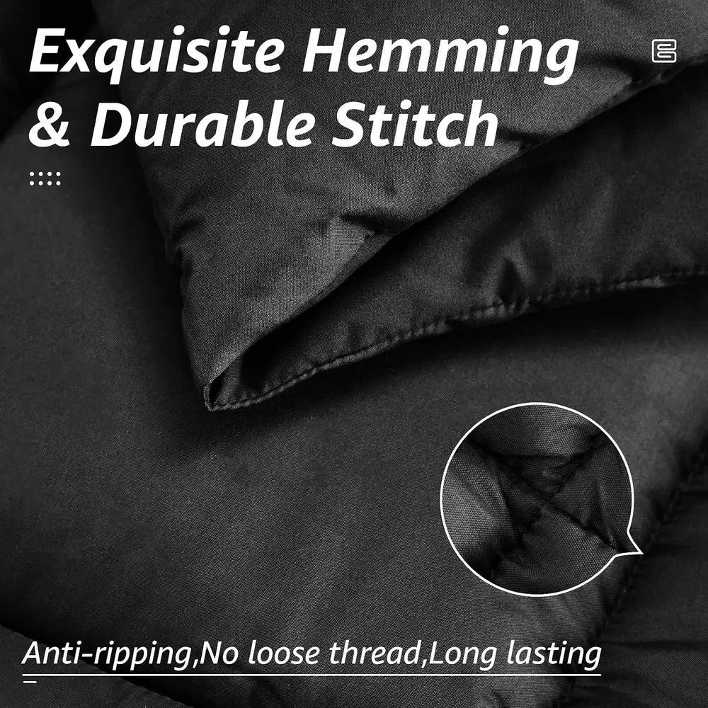 All Season Down Alternative Quilted Duvet Insert With Washable Tabs
