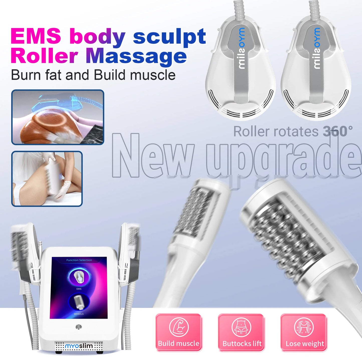 TAIXL EMS Body Sculpt Machine Neo RF Vacuum Roller