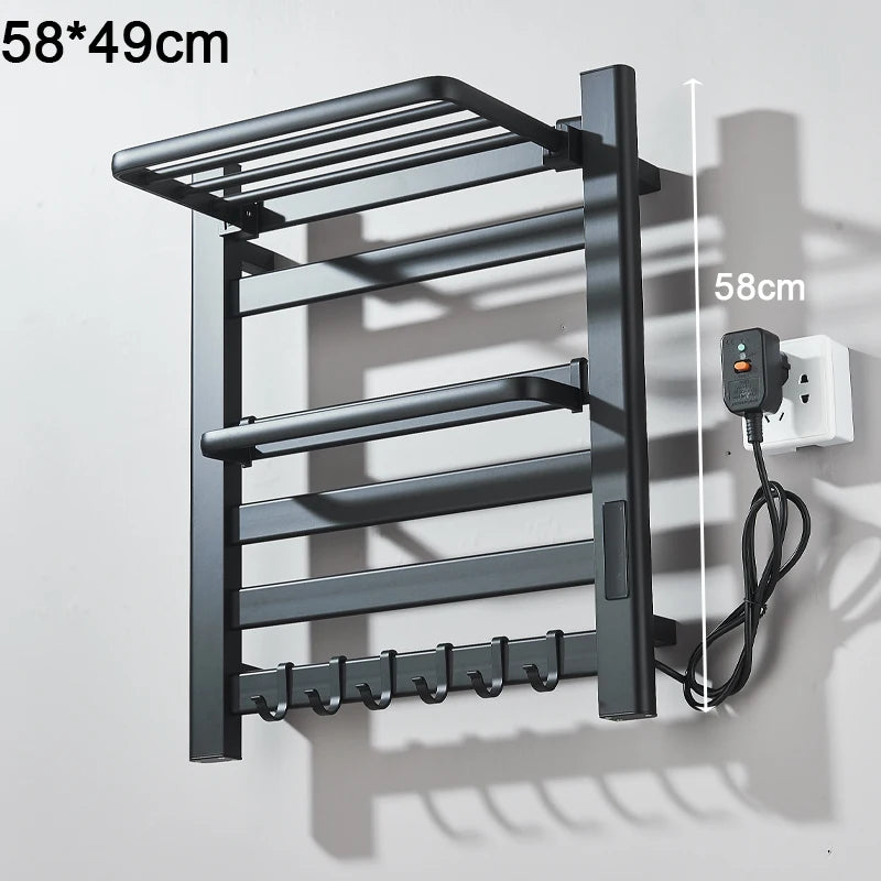 Shinesia Electric Towel Dryer With Digital Display And Temperature Control