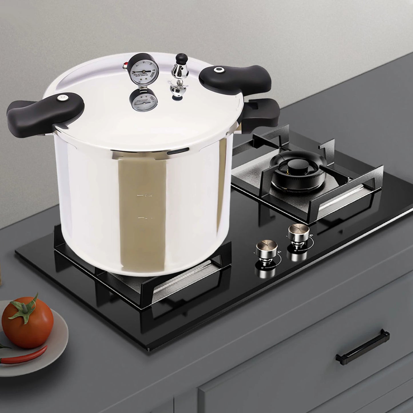 Explosion-Proof 90Kpa Pressure Cooker Aluminum Alloy For Gas Stoves