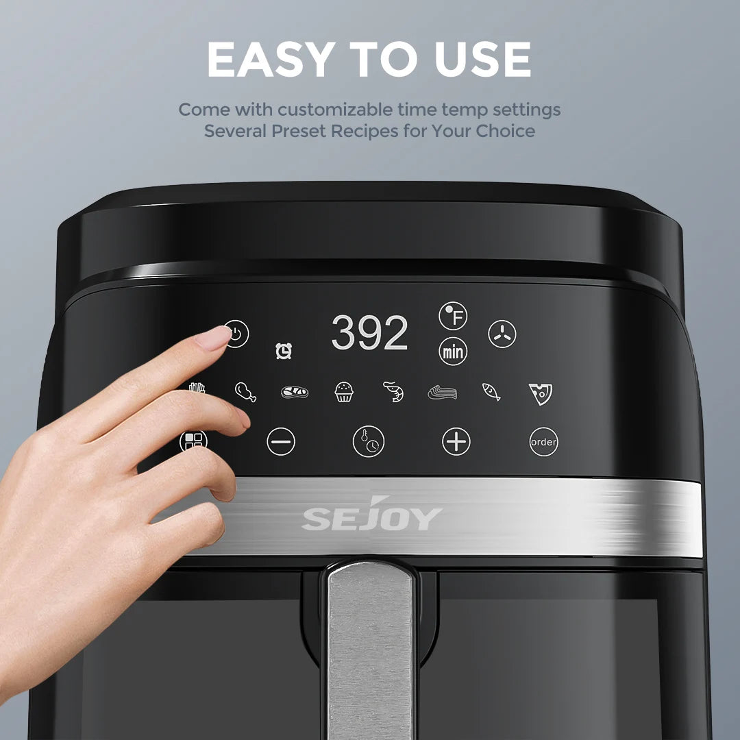 Sejoy Eight In One Air Fryer Oven Dehydrator Roasting Baking