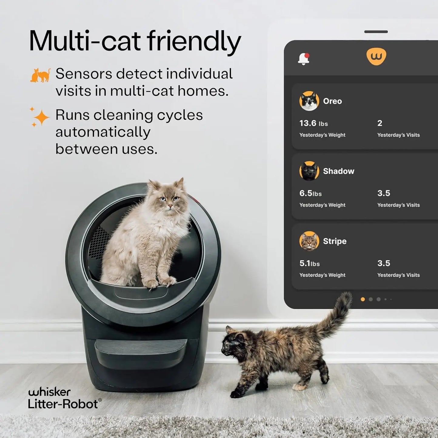Litter Robot 4 Automatic Self Cleaning Cat Litter Box