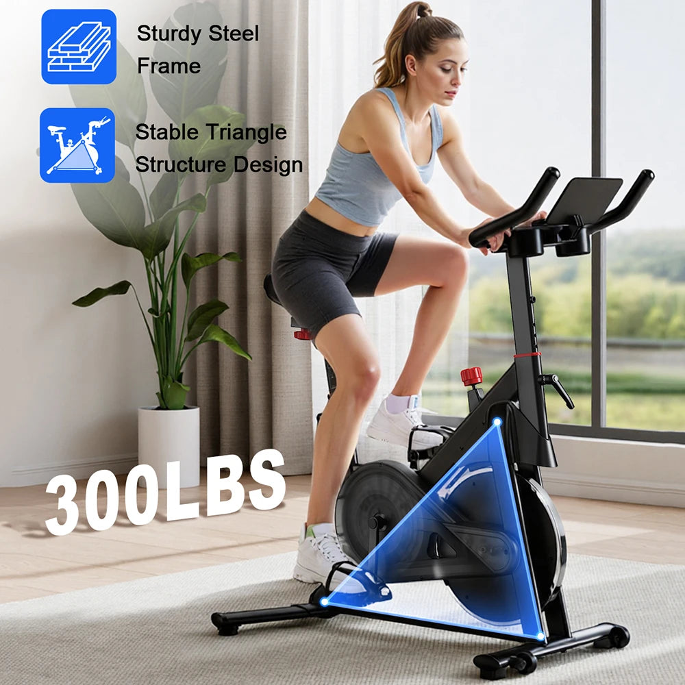Superun 32 Level Magnetic Resistance Exercise Bike For Home Workouts