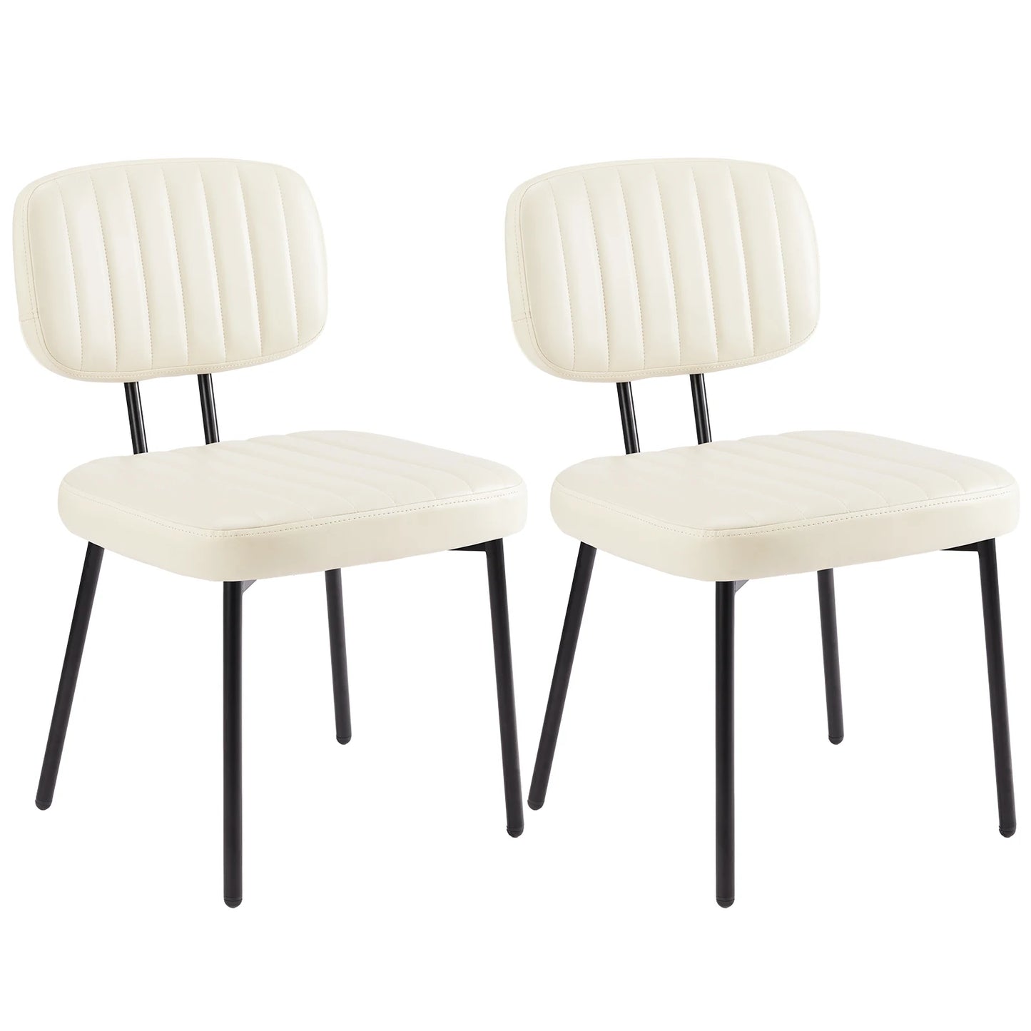 MCQ Ergonomic PU Leather Office Chair With Metal Frame