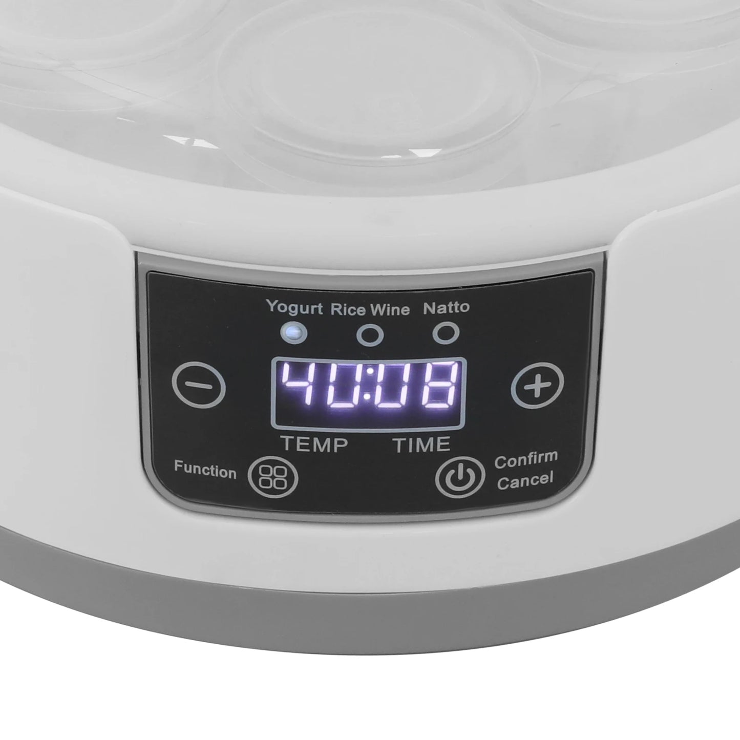 Electric Yogurt Maker With 304 Stainless Steel Liner And Timer