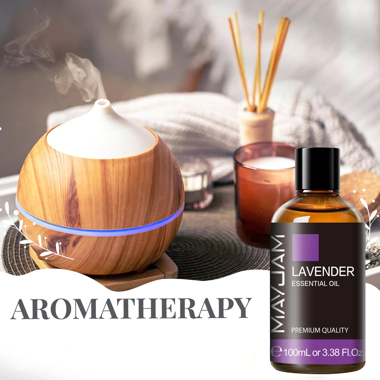 Mayjam Premium Natural Essential Oil Blend For Relaxation