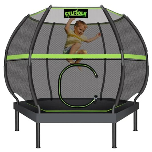 Heavy Duty Trampoline With Safety Enclosure For Indoor Outdoor Use