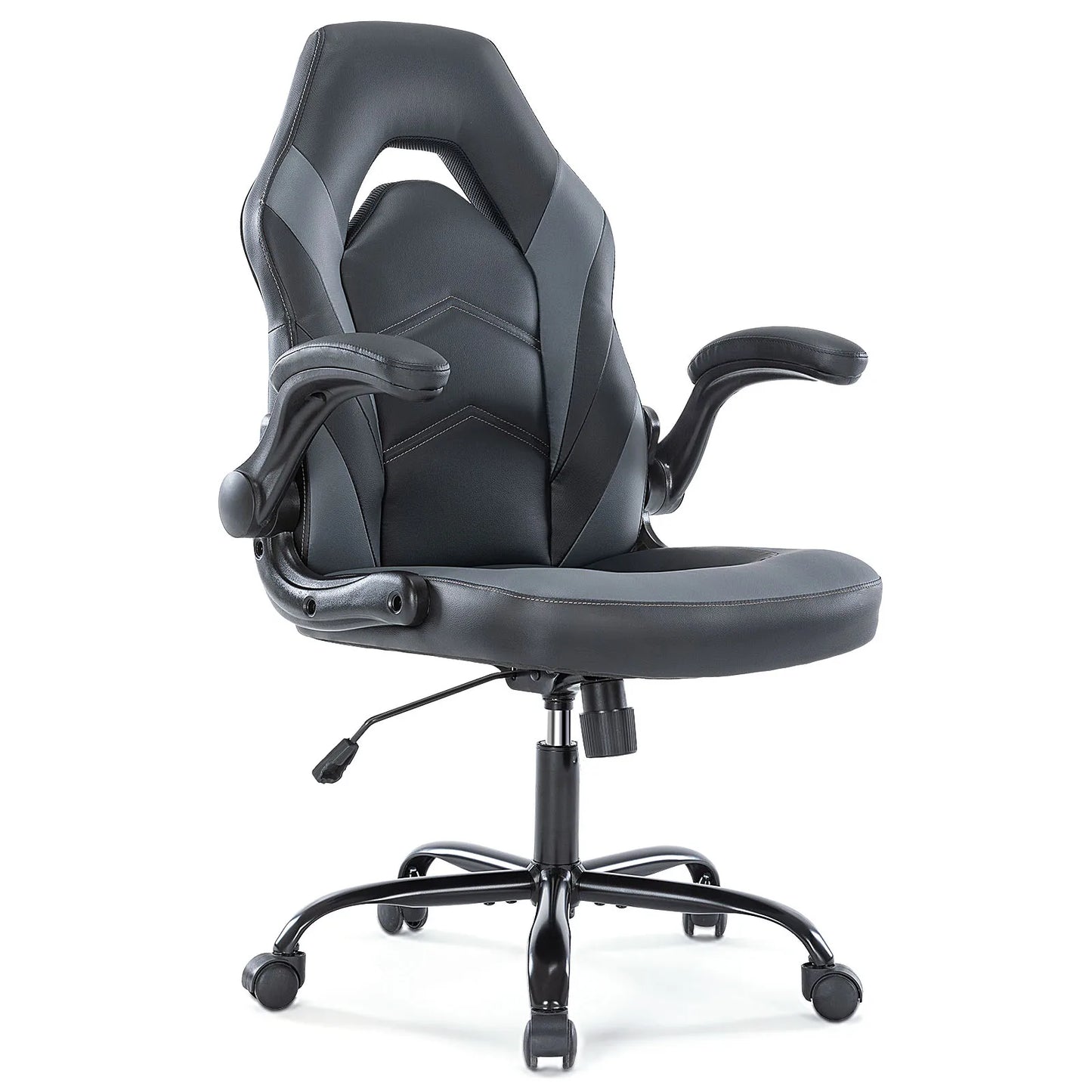 JHK Ergonomic Office Gaming Desk Chair With PU Leather Armrests