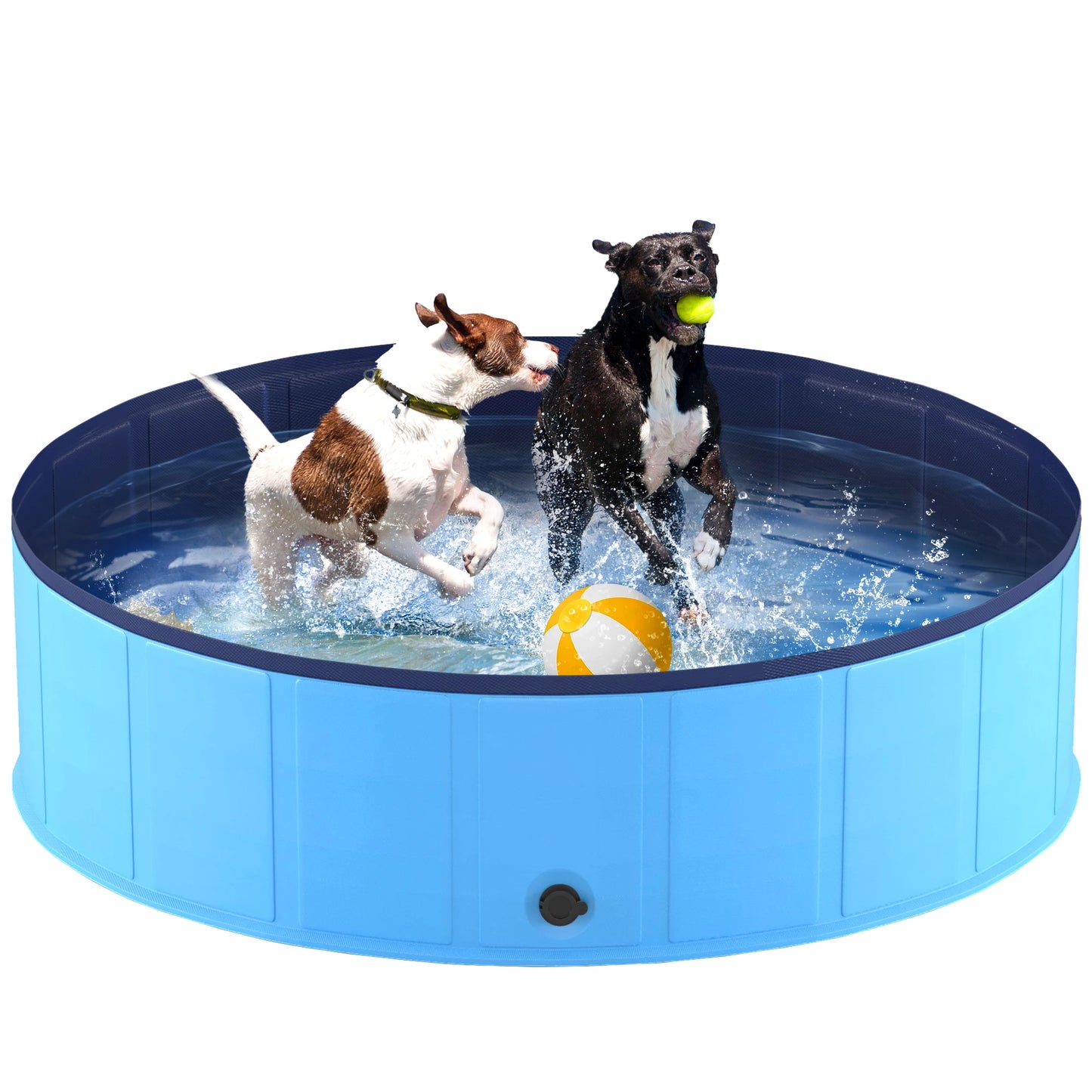 Portable Foldable Dog Pool With Anti Slip Bottom For Pets