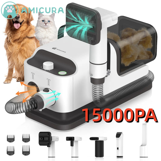 P1 MultiFunction Grooming Vacuum And Hair Dryer For Pets