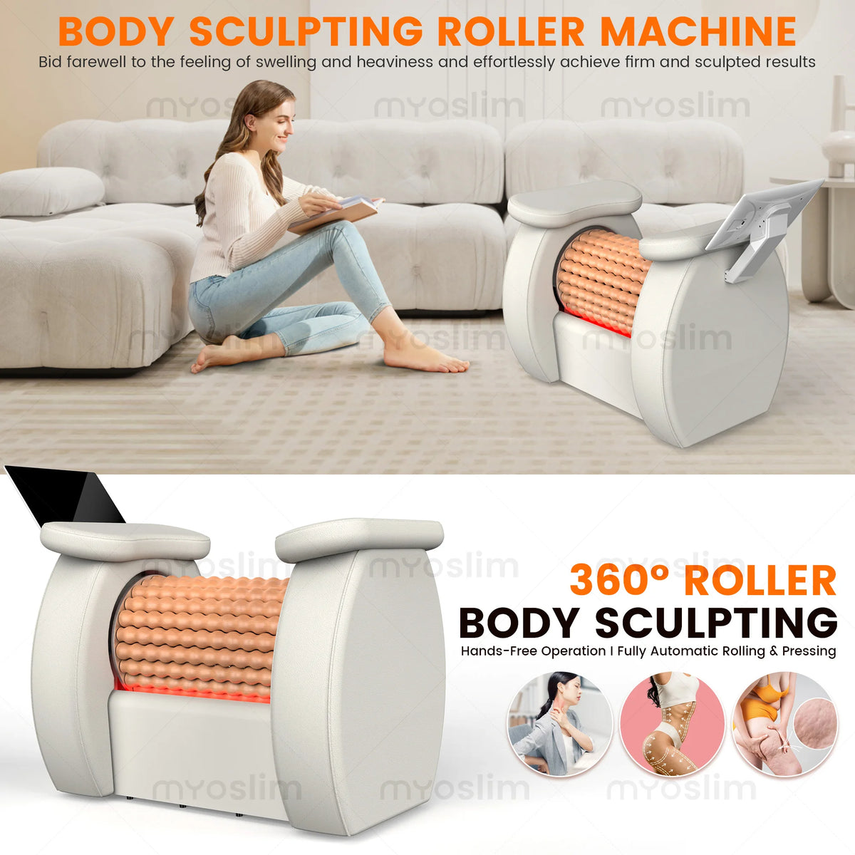 3D Roller Full Body Massage Chair For Total Body Relaxation