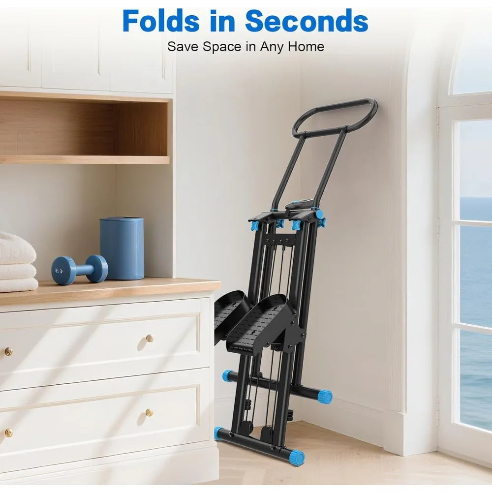 HXD-ERGO Vertical Climber Stepper With Six Adjustable Resistance Levels