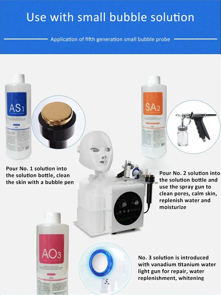 YMEYFAN Aqua Peel Facial Solution For Hydra Beauty Machine